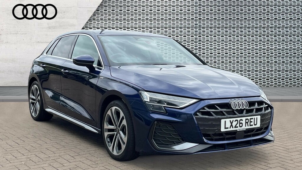 Audi A3 A3 1.5 Tfsi 116 S Line S Tronic LX26REU Blue