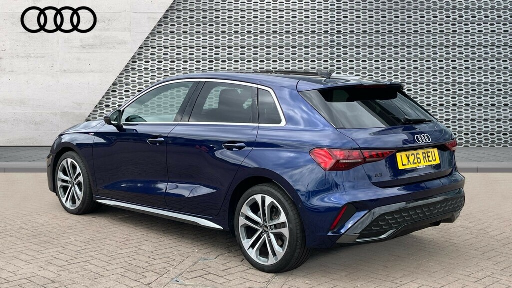Audi A3 A3 1.5 Tfsi 116 S Line S Tronic LX26REU Blue #3