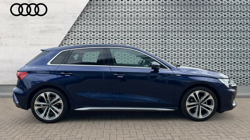 Audi A3 A3 1.5 Tfsi 116 S Line S Tronic LX26REU Blue #4