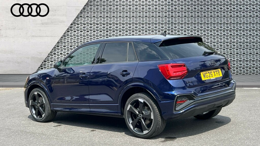 Audi Q2 Audi Q2 Estate 35 Tfsi Black Edition Blue #3