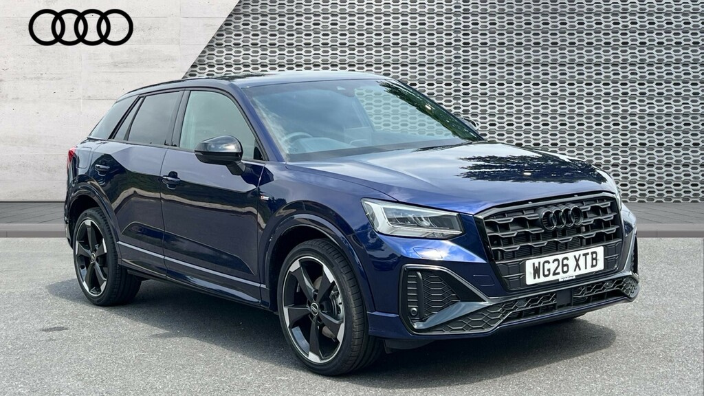 Audi Q2 Audi Q2 Estate 35 Tfsi Black Edition Blue