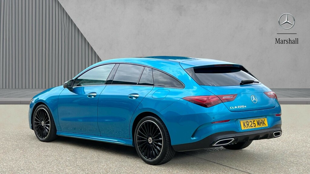 Mercedes-Benz CLA Class Cla 220D Amg Line Premium Plus Tip KR25MHK Blue #2