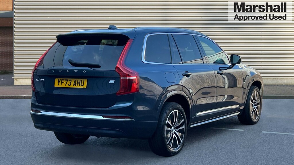 Volvo XC90 Xc90 2.0 T8 455 Rc Phev Core Bright Awd Gtro YF73AHU Blue #3