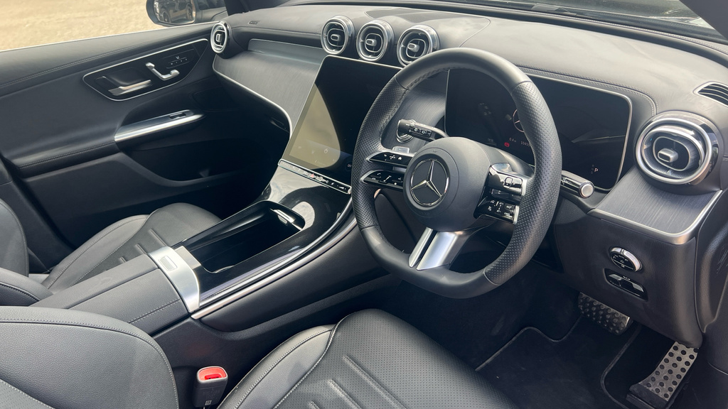 Mercedes-Benz GLC Class Glc 300E 4Matic Amg Line Prem Pan 9G-tronic KM75PDK Black #3