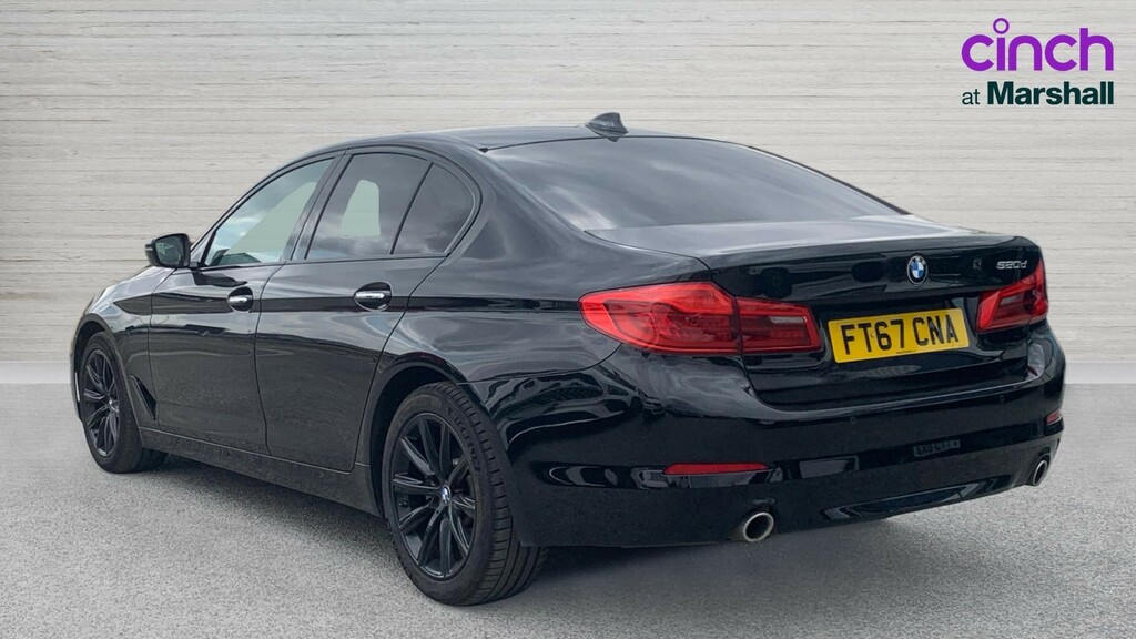 BMW 5 Series 5 Series 520D Se FT67CNA Black #5
