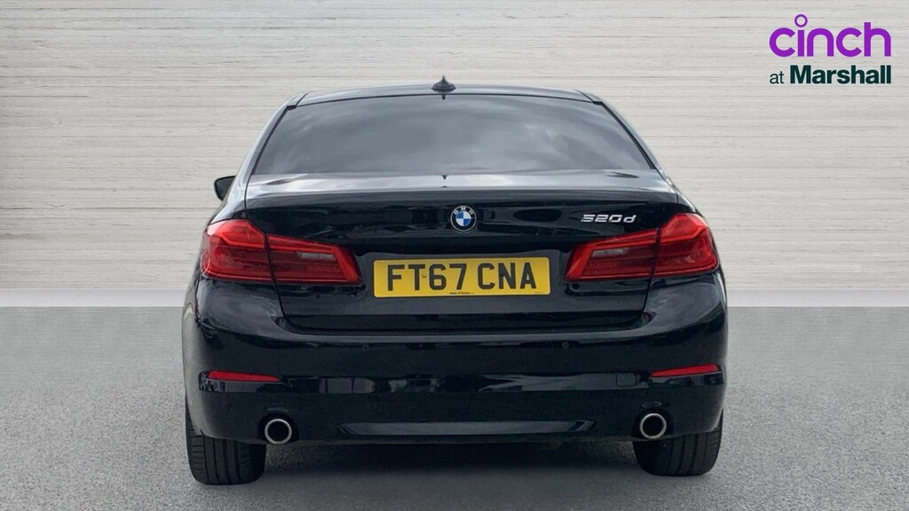 BMW 5 Series 5 Series 520D Se FT67CNA Black #4