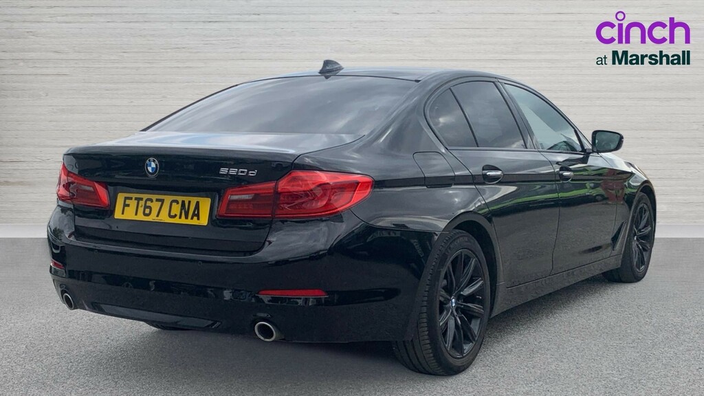 BMW 5 Series 5 Series 520D Se FT67CNA Black #3