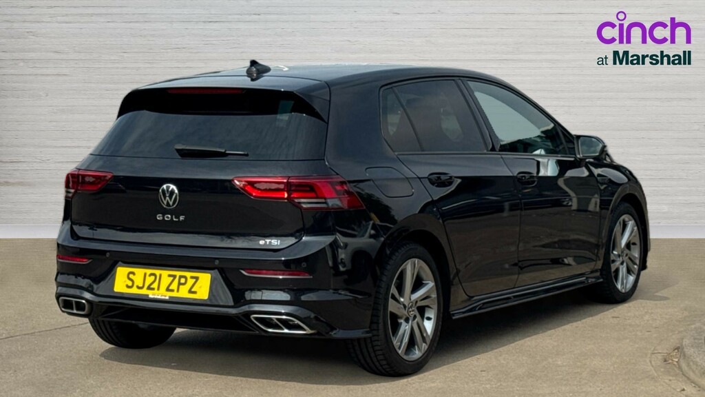 Volkswagen Golf Golf 1.5 Etsi 150 R-line Dsg SJ21ZPZ Black #3