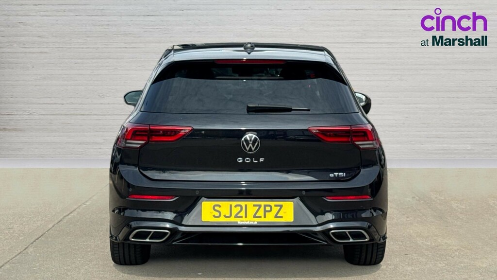 Volkswagen Golf Golf 1.5 Etsi 150 R-line Dsg SJ21ZPZ Black #4