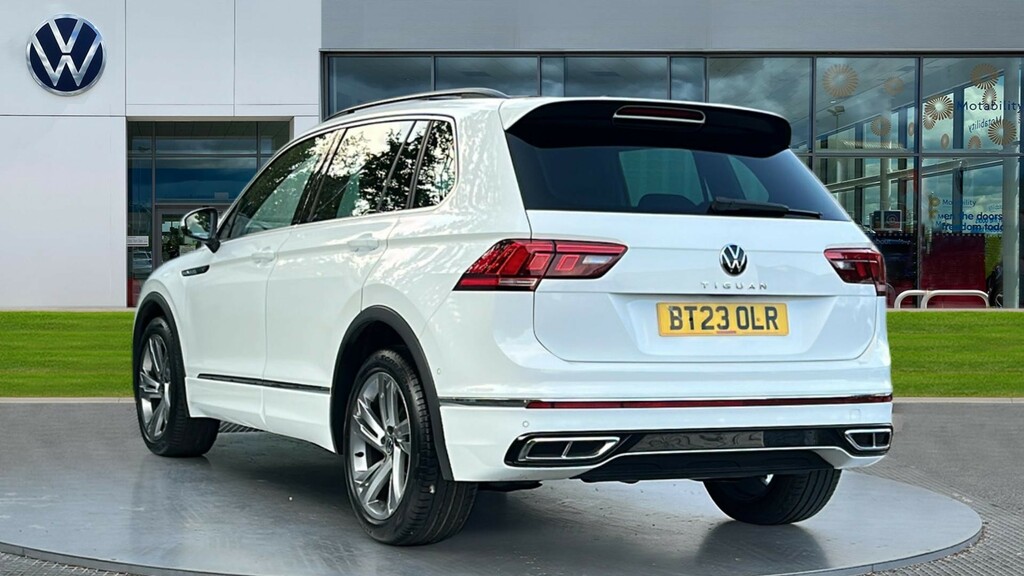 Volkswagen Tiguan Tiguan 1.5 Tsi 150 R-line Edition Dsg BT23OLR White #3
