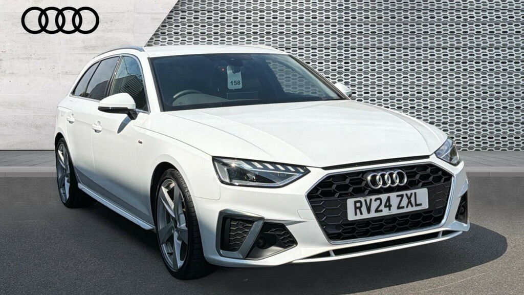 Audi A4 Avant A4 40 Tfsi 204 S Line S Tronic White