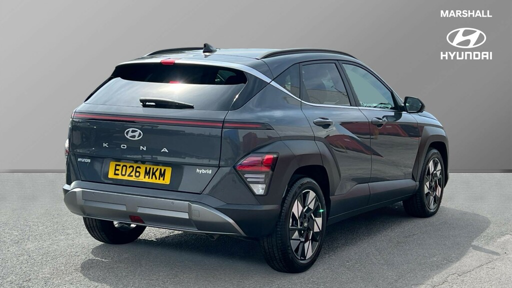 Hyundai Kona Kona 1.6 Hybrid 138 Ultimate Dct EO26MKM Grey #3