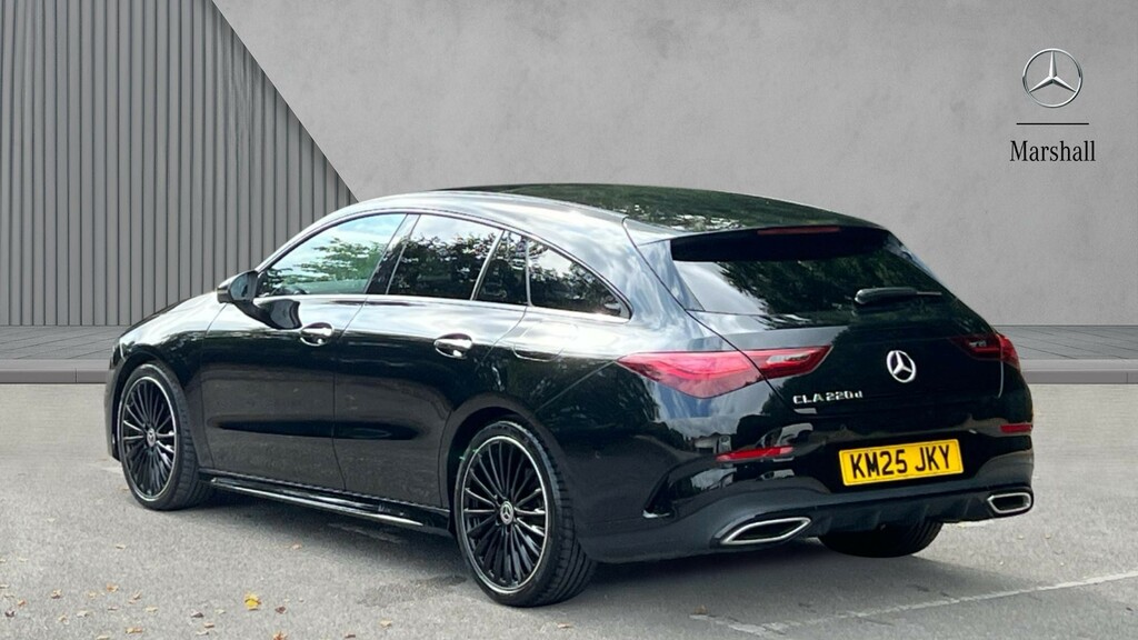 Mercedes-Benz CLA Class Cla 220D Amg Line Premium Plus Tip KM25JKY Black #2
