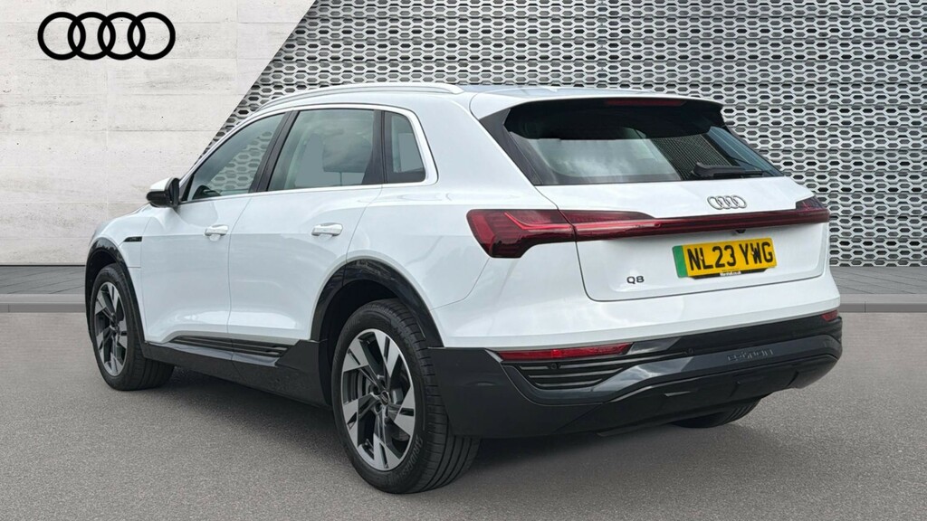 Audi Q8 e tron Q8 250Kw 50 Quattro 95Kwh Sport White #3