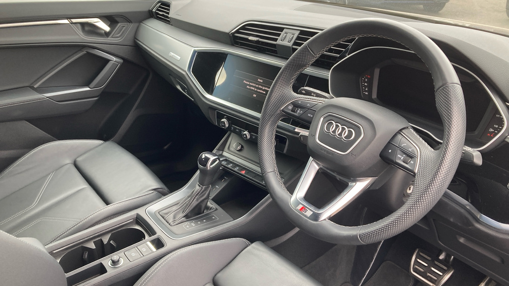 Audi Q3 Q3 35 Tfsi S Line S Tronic Leather LX74SFZ Blue #6