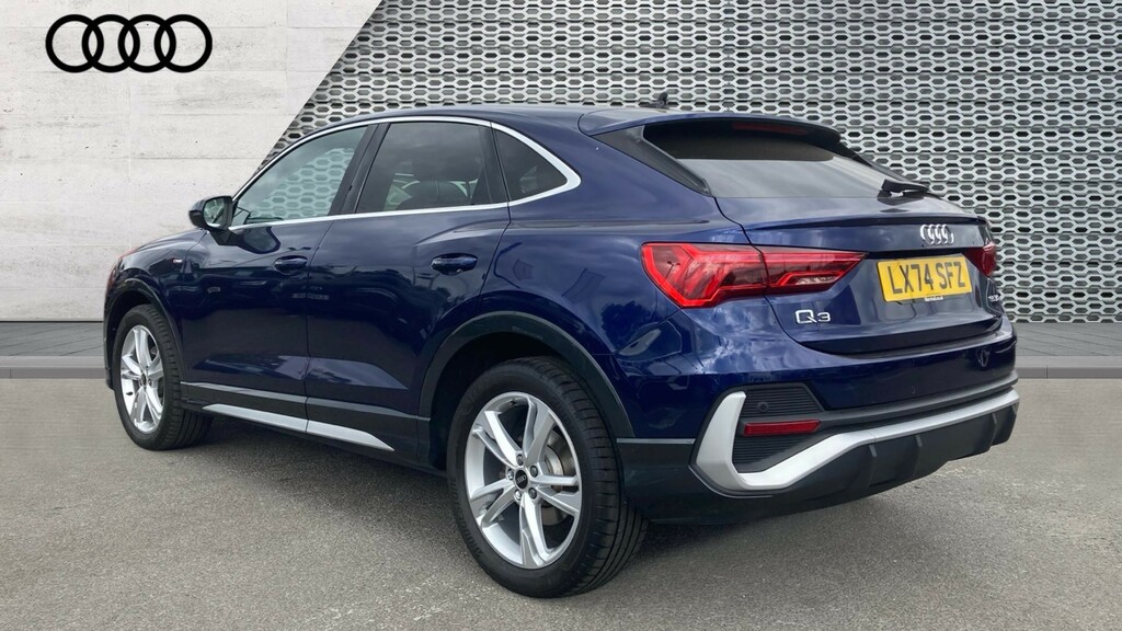 Audi Q3 Q3 35 Tfsi S Line S Tronic Leather LX74SFZ Blue #3