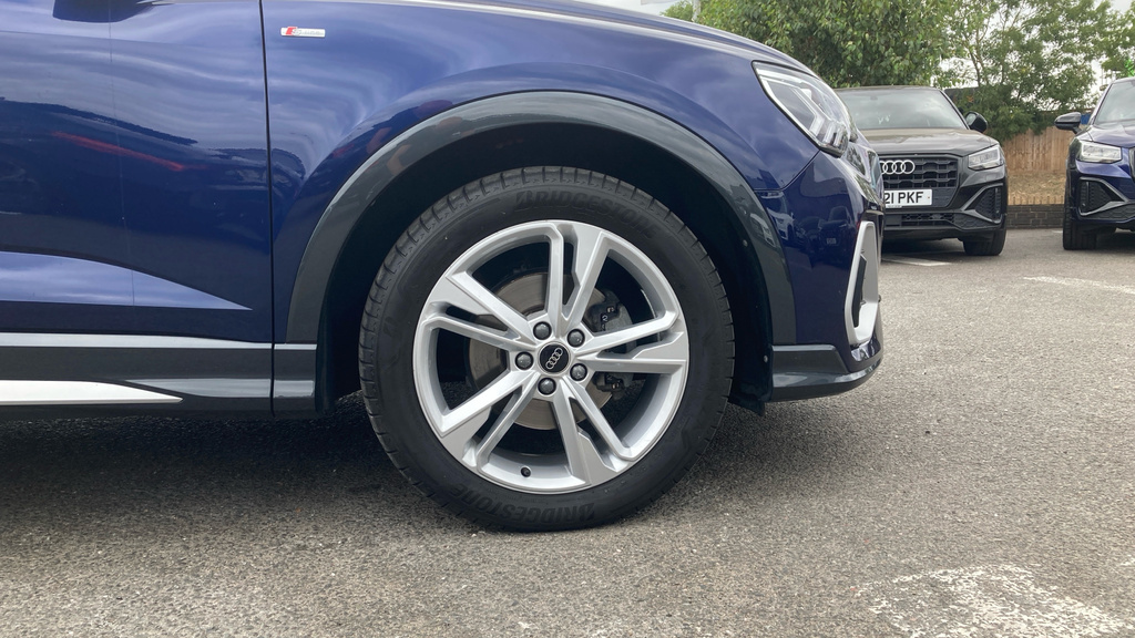 Audi Q3 Q3 35 Tfsi S Line S Tronic Leather LX74SFZ Blue #5