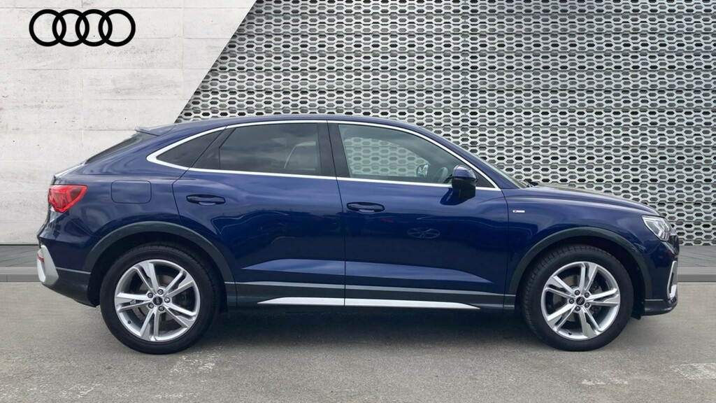 Audi Q3 Q3 35 Tfsi S Line S Tronic Leather LX74SFZ Blue #4