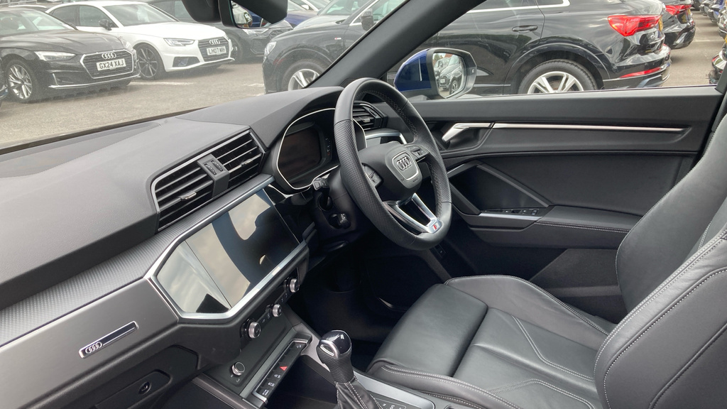 Audi Q3 Q3 35 Tfsi S Line S Tronic Leather LX74SFZ Blue #2