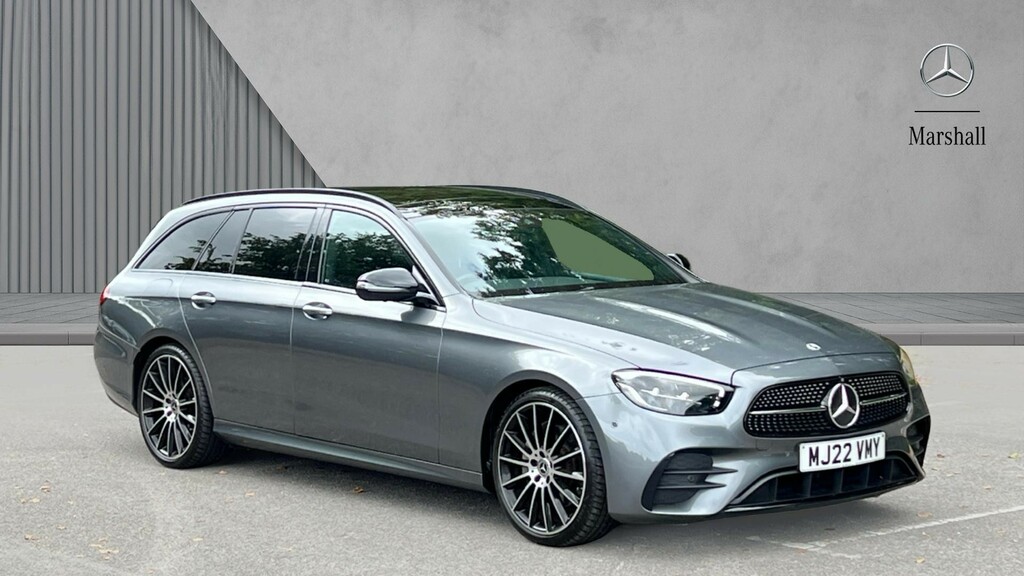Mercedes-Benz E Class E Class E220d 200 Amg Line Night Ed Prem 9G-t Grey