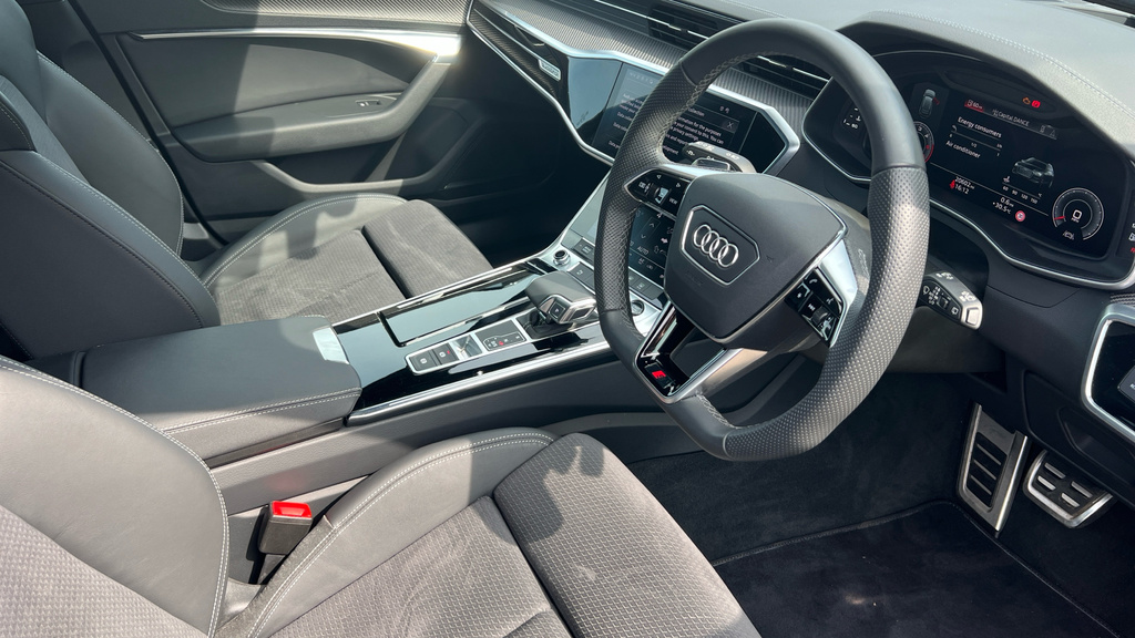 Audi A6 Avant A6 40 Tdi Quattro Black Edition S Tronic YT25APZ White #6