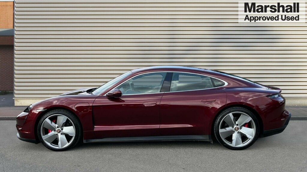 Porsche Taycan Taycan Saloon 420Kw 4S 93Kwh VX21WNN Red #6