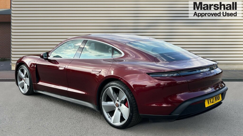 Porsche Taycan Taycan Saloon 420Kw 4S 93Kwh VX21WNN Red #5