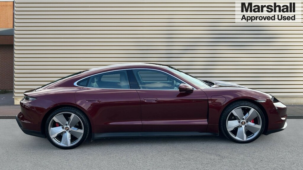 Porsche Taycan Taycan Saloon 420Kw 4S 93Kwh VX21WNN Red #2