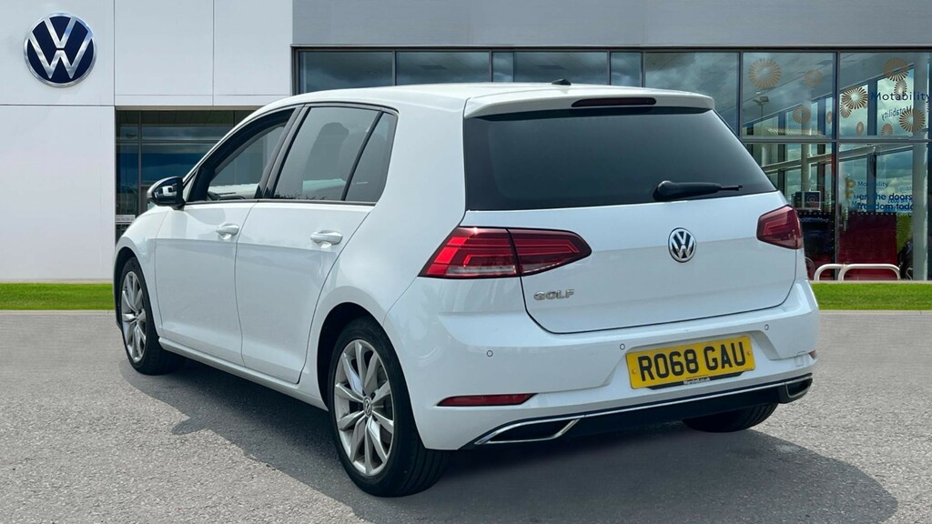 Volkswagen Golf Golf 2.0 Tdi Gt White #3