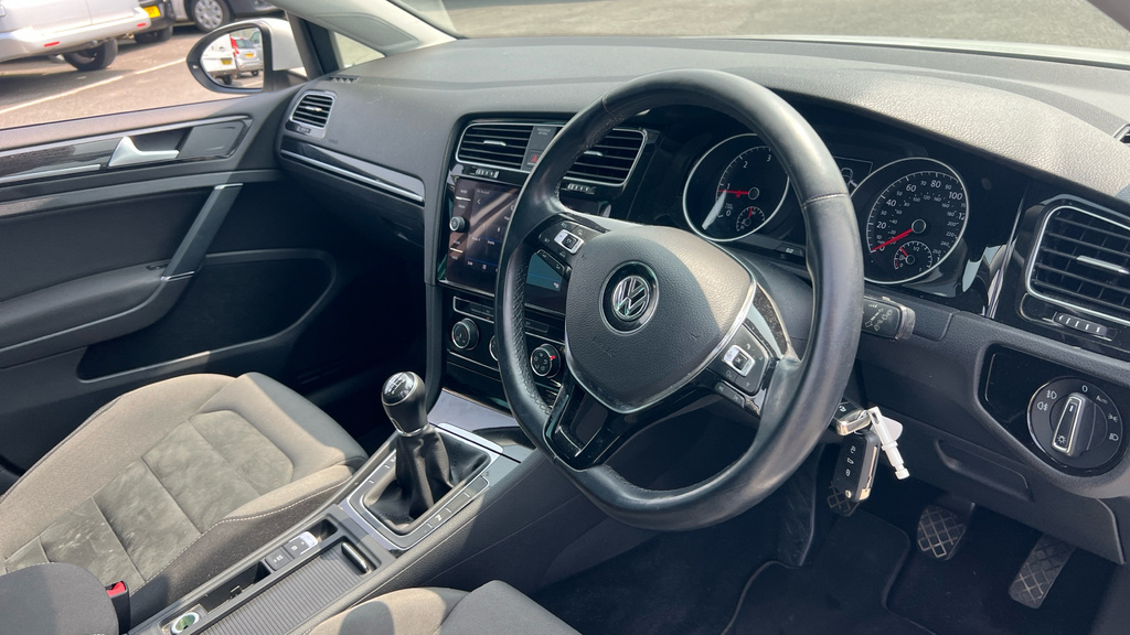 Volkswagen Golf Golf 2.0 Tdi Gt White #6