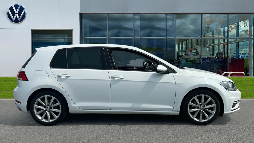 Volkswagen Golf Golf 2.0 Tdi Gt White #4