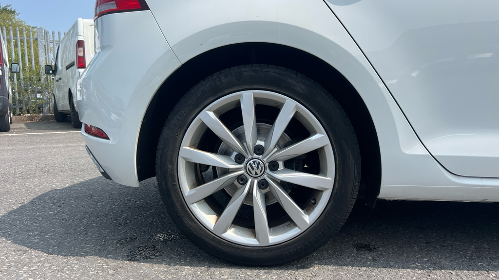 Volkswagen Golf Golf 2.0 Tdi Gt White #5