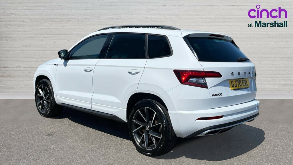 Skoda Karoq Karoq 1.5 Tsi Sport Line Dsg White #5