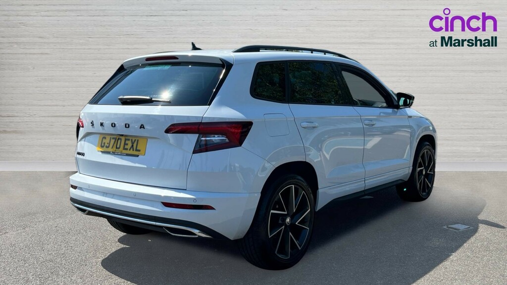 Skoda Karoq Karoq 1.5 Tsi Sport Line Dsg White #3