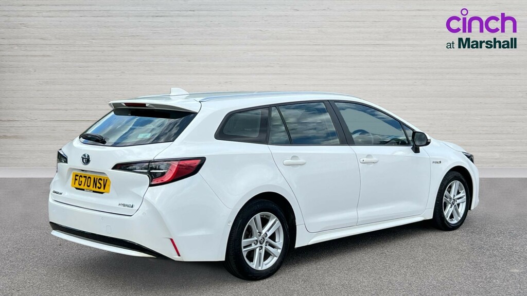 Toyota Corolla Corolla 1.8 Vvt-i Hybrid Icon Tech Cvt FG70NSV White #3