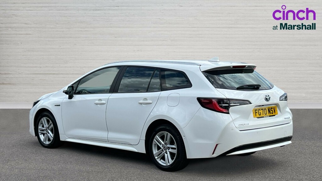 Toyota Corolla Corolla 1.8 Vvt-i Hybrid Icon Tech Cvt FG70NSV White #5