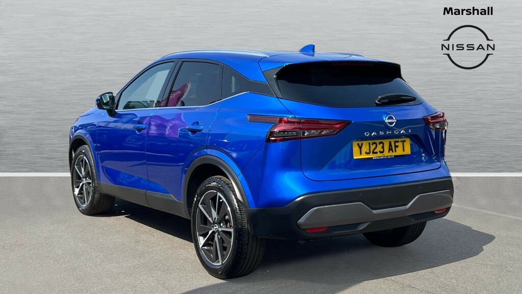 Nissan Qashqai Qashqai 1.3 Dig-t Mh 158 Tekna Xtronic YJ23AFT Blue #2