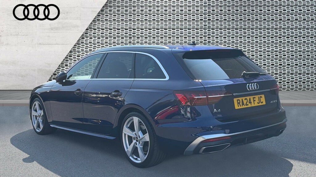Audi A4 Avant A4 40 Tfsi 204 S Line S Tronic RA24FJC Blue #3