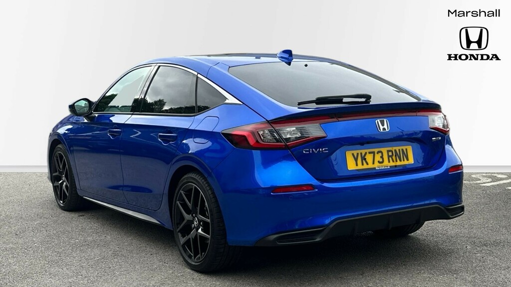Honda Civic Civic 2.0 Ehev Advance Cvt Blue #3