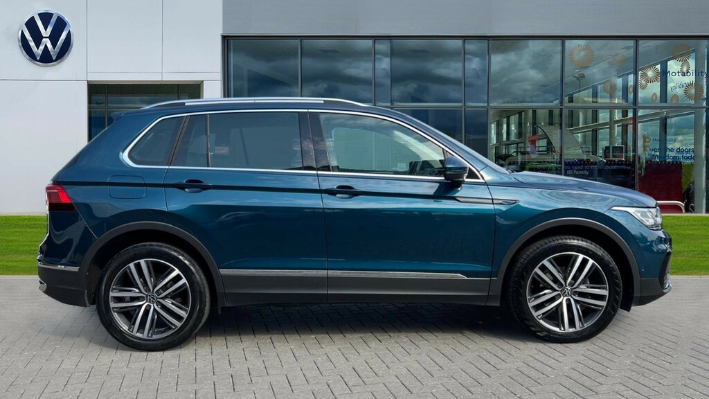 Volkswagen Tiguan Tiguan 2.0 Tdi 4Motion Elegance Dsg OW73BYG Blue #4