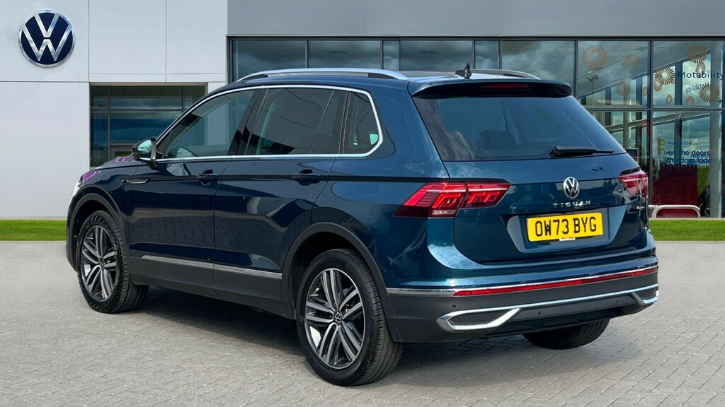 Volkswagen Tiguan Tiguan 2.0 Tdi 4Motion Elegance Dsg OW73BYG Blue #3