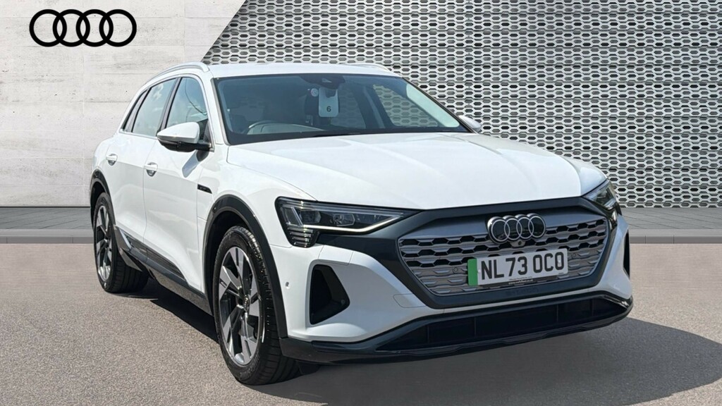 Audi Q8 e tron Q8 250Kw 50 Quattro 95Kwh Sport White