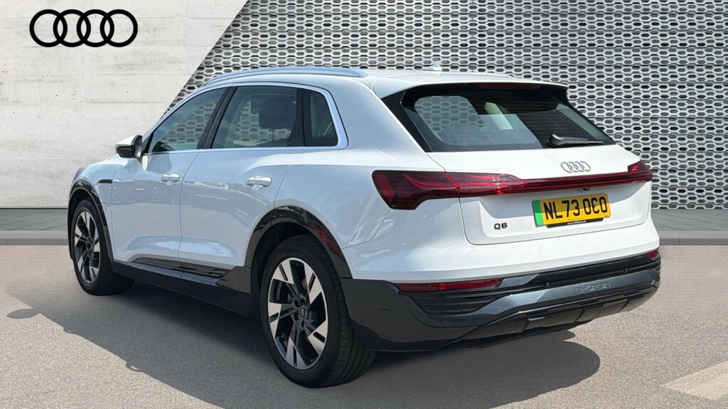 Audi Q8 e tron Q8 250Kw 50 Quattro 95Kwh Sport White #3