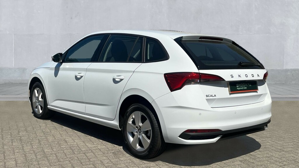 Skoda Scala Scala 1.0 Tsi 116 Se Edition Dsg DE26UCN White #3