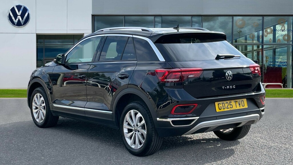 Volkswagen T-Roc T-roc 1.5 Tsi Style GD25TVO Black #3