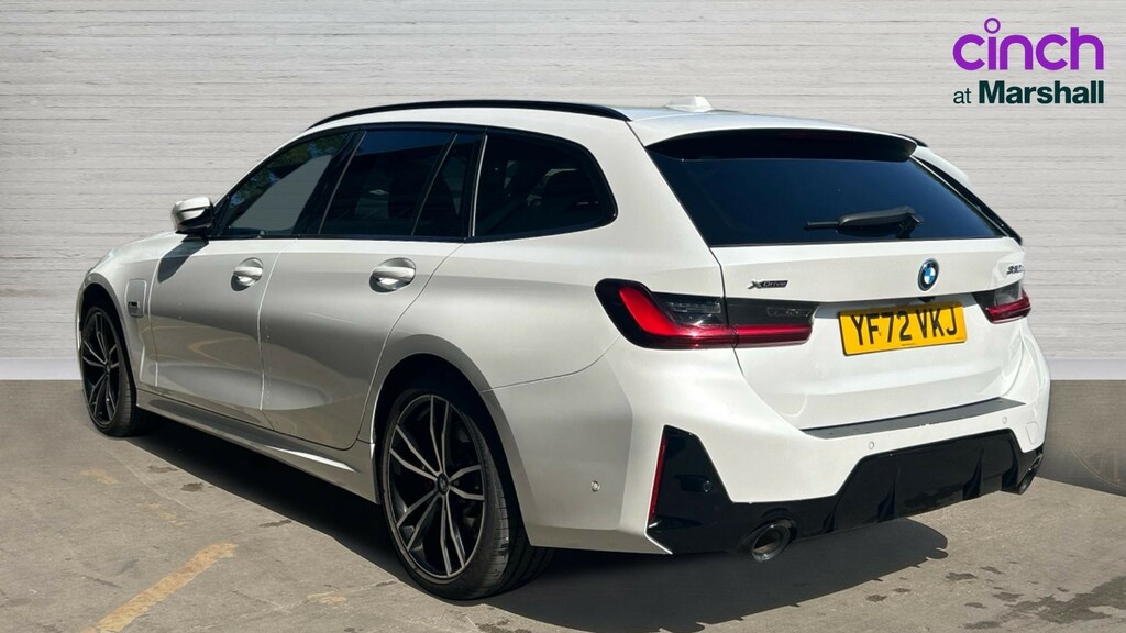 BMW 3 Series 3 Series 330E Xdrive M Sport Step YF72VKJ White #5