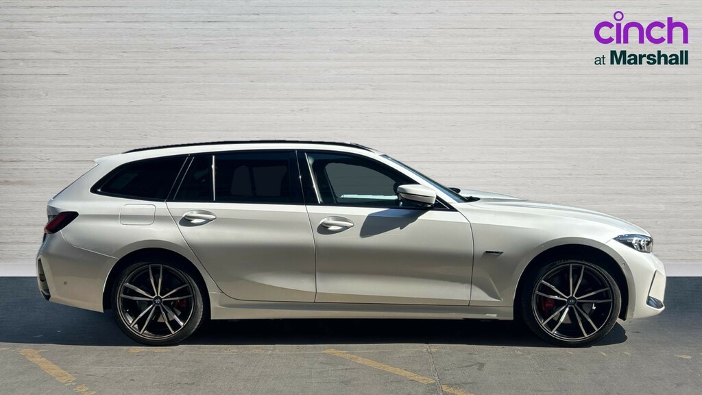 BMW 3 Series 3 Series 330E Xdrive M Sport Step YF72VKJ White #2