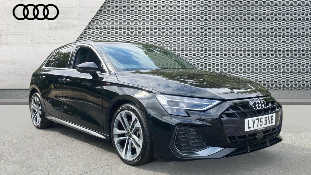 Audi A3 A3 1.5 Tfsi 116 S Line S Tronic Black