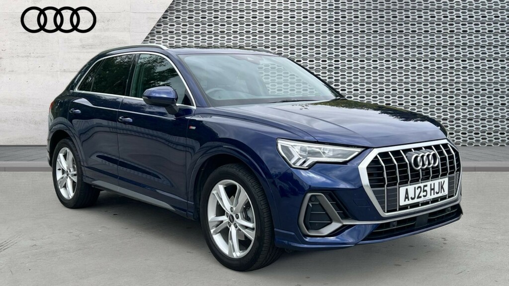Audi Q3 Q3 35 Tfsi S Line S Tronic Leather AJ25HJK Blue