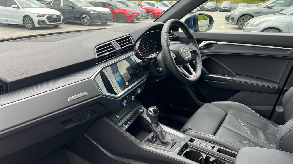 Audi Q3 Q3 35 Tfsi S Line S Tronic Leather AJ25HJK Blue #2